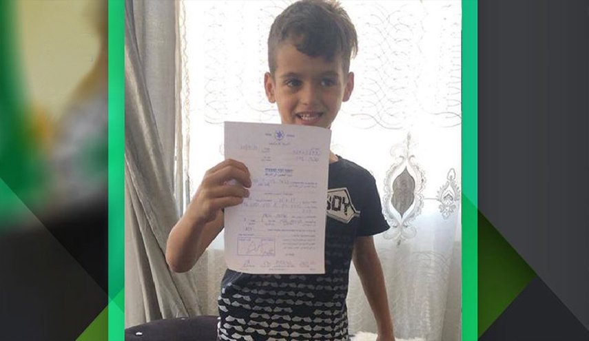 قيس عبيد.. طفل جديد في السادسة من عمره مطلوب لكيان الإحتلال