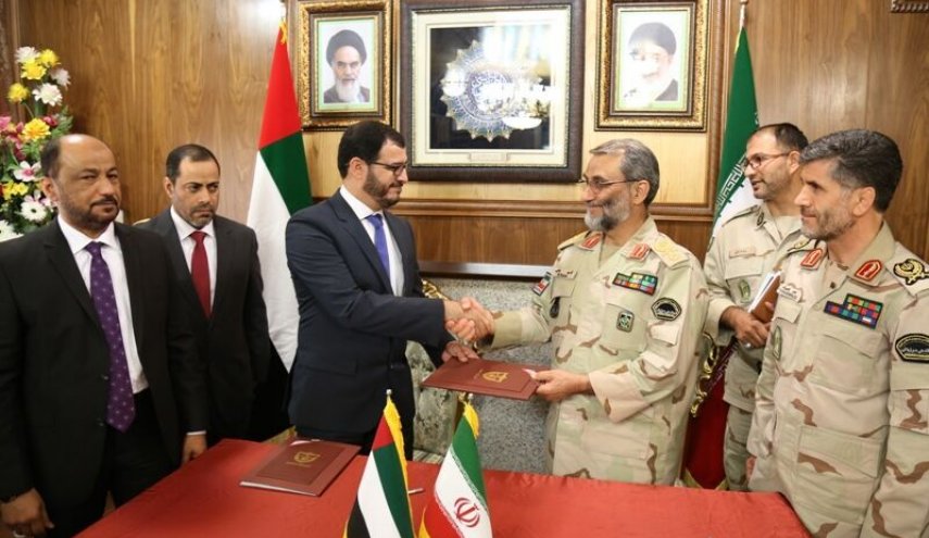 التعاون الإيراني الإماراتي يدعم تعزيز الامن الحدودي