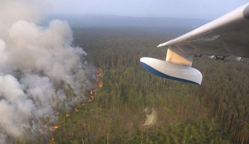 وزارة الدفاع الروسية تنضم إلى عملية إخماد حرائق الغابات