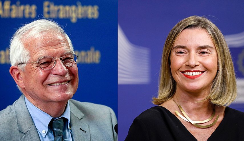 شورای اتحادیه اروپا جانشین موگرینی را انتخاب کرد