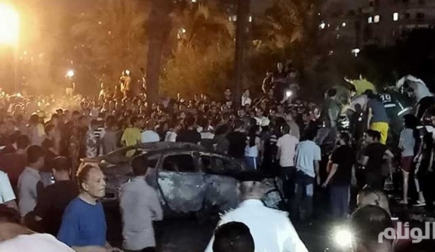 انفجار القاهرة يشعل مواقع التواصل الاجتماعي