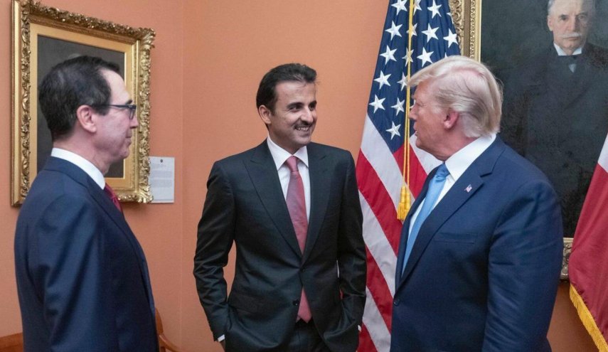 أمير قطر يهاتف ترامب..هذا ما تباحثا بشأنه 