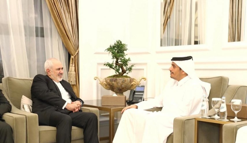 دیدار و گفت‌وگوی وزرای خارجه ایران و قطر درباره روابط دوجانبه