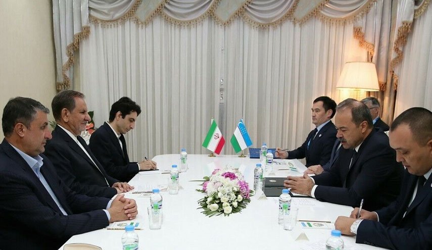 دیدار جهانگیری با نخست وزیر ازبکستان/ تاکید تهران ـ تاشکند بر گسترش همکاری‌های تجاری 