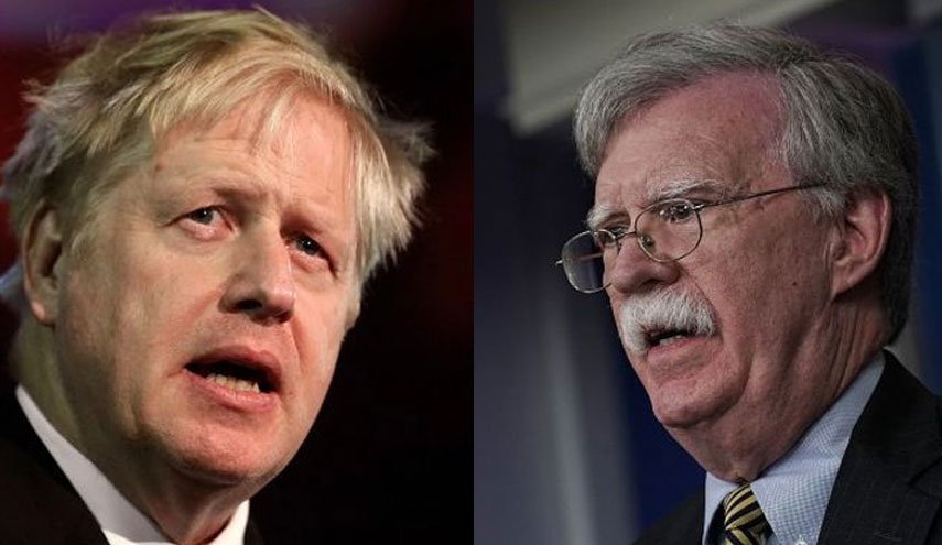 جلسه جانسون با مشاور امنیت ملی ترامپ در لندن علیه تهران