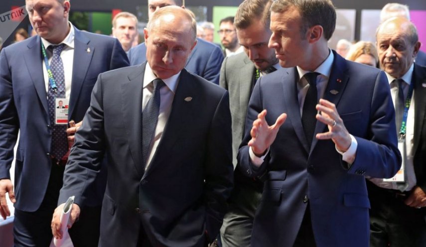 الكرملين: بوتين بصدد زيارة فرنسا وبحث القضايا المختلفة مع ماكرون