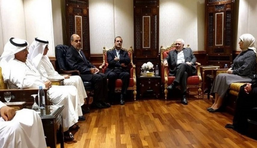 دیدار ظریف با اعضای انجمن دوستی ایران و کویت 