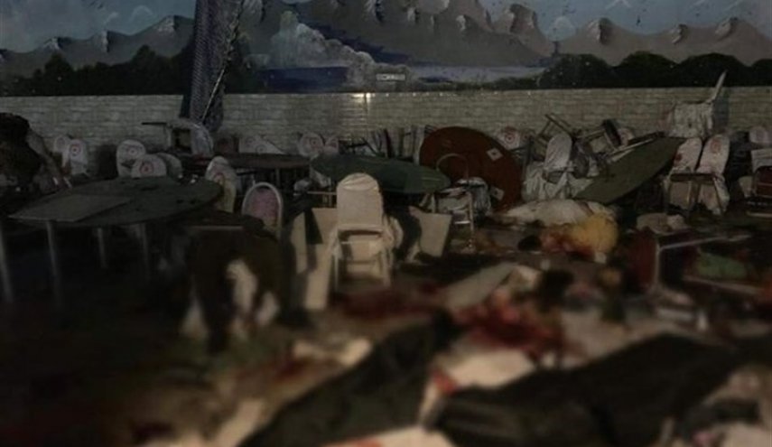 63 کشته بر اثر انفجار در مراسم عروسی در کابل+ فیلم