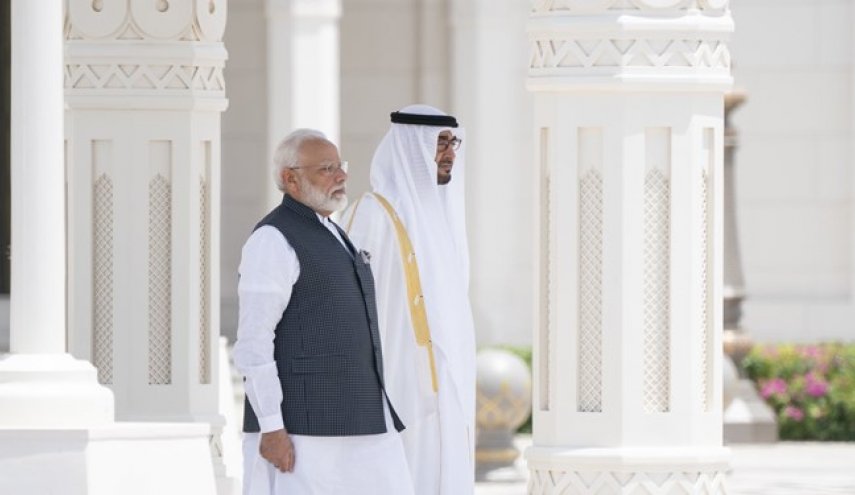 نخست‌وزیر هند با ولی‌عهد ابوظبی دیدار کرد
