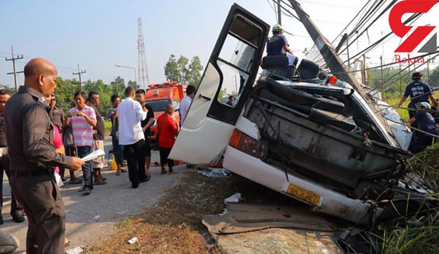  تصادف شدید یک اتوبوس در چین  هفت کشته و 11 مجروح برجای گذاشت