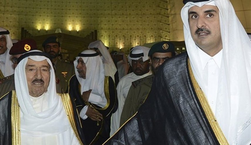 پیام مکتوب امیر کویت به همتای قطری
