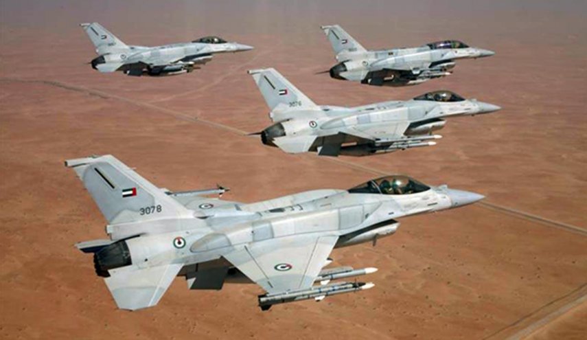 حمله جنگنده‌های اماراتی به نیروهای دولت «هادی» در جنوب یمن
