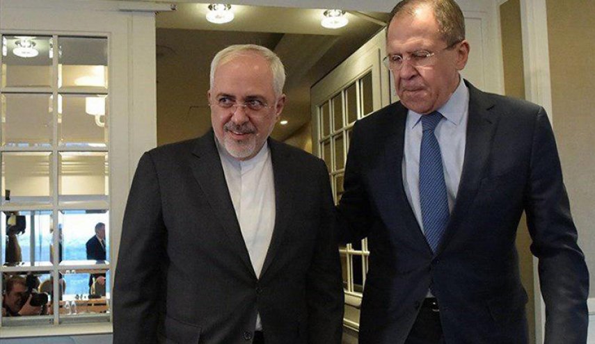 ماذا قال ظريف عند وصوله الى موسكو 