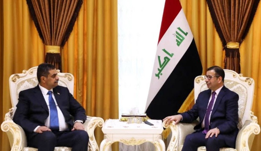 الجبوري والشمري يؤكدان ضرورة حفظ أمن وسيادة العراق