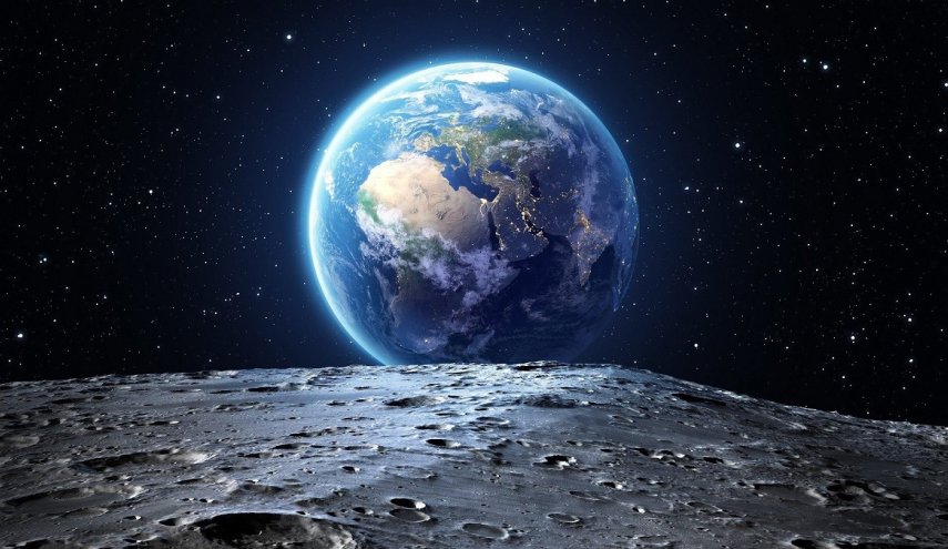 شاهد: صورة مذهلة للقمر والمشتري في سماء جبال الألب