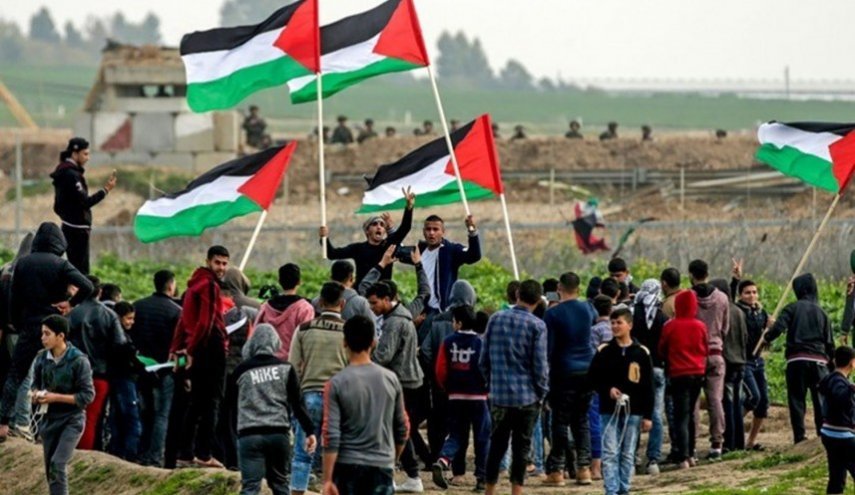 شهادت دو فلسطینی در راه پیمایی بازگشت امروز در نوار غزه