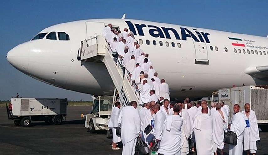 اكثر من 90% من الحجاج الايرانيين يعودون الى البلاد