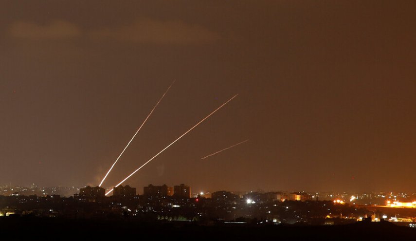 شلیک 5 موشک از غزه به سمت سرزمین‌های اشغالی