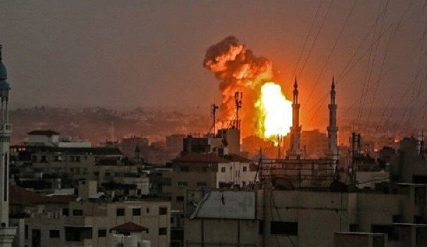 حمله جنگنده های رژیم صهیونیستی به شمال غزه