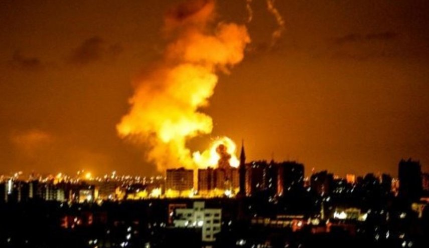 حمله جنگنده‌های ارتش اشغالگر به اهدافی در غزه