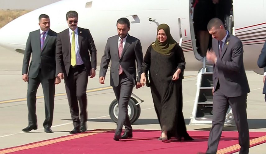 رئيس برلمان العراق يصل اربيل للقاء كبار المسؤولين