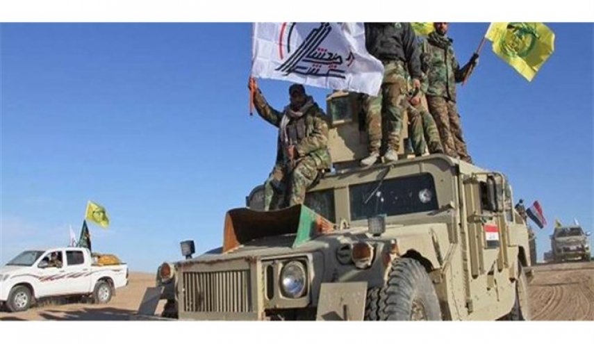 منبع امنیتی عراق: پایگاه الحشد الشعبی در غرب سامراء هدف قرار گرفت
