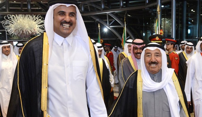 أمير قطر يزور نظيره الكويتي في نيويورك

