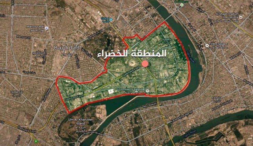 اصابت 2 راكت به نزدیکی سفارت آمریکا در بغداد