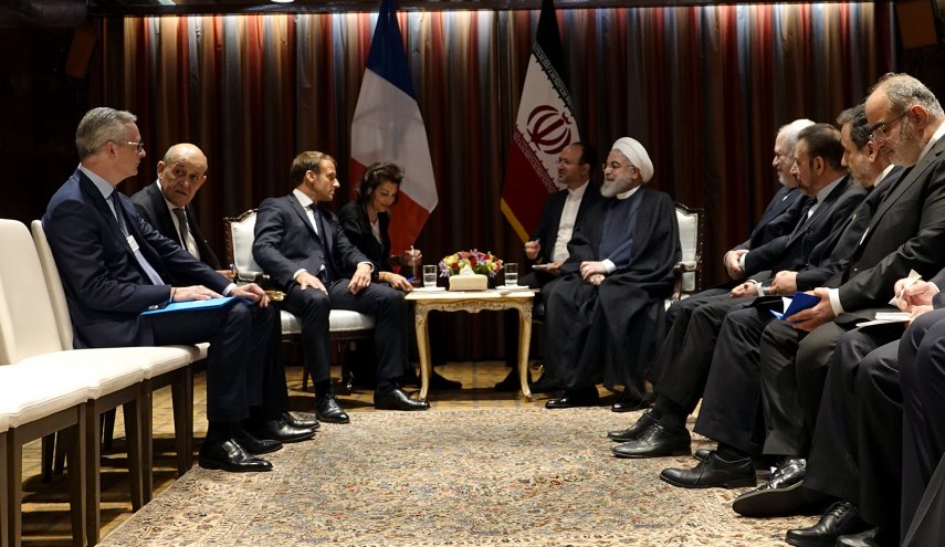 روحانی و مکرون در مورد مهمترین مسائل دوجانبه، منطقه ای و بین المللی گفتگو کردند
