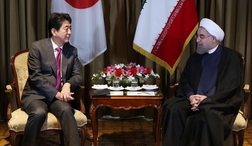 نخست وزیر ژاپن با روحانی دیدار کرد