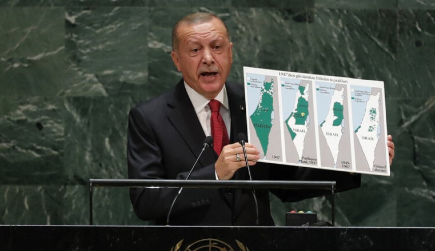 أردوغان يهاجم ’إسرائيل’ على منبر الأمم المتحدة