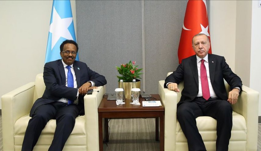 أردوغان يلتقي الرئيس الصومالي في نيويورك