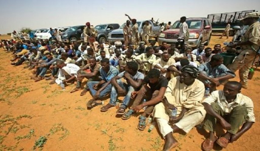 اعتقال أفارقة كانوا يحاولون دخول ليبيا خلسة من السودان
