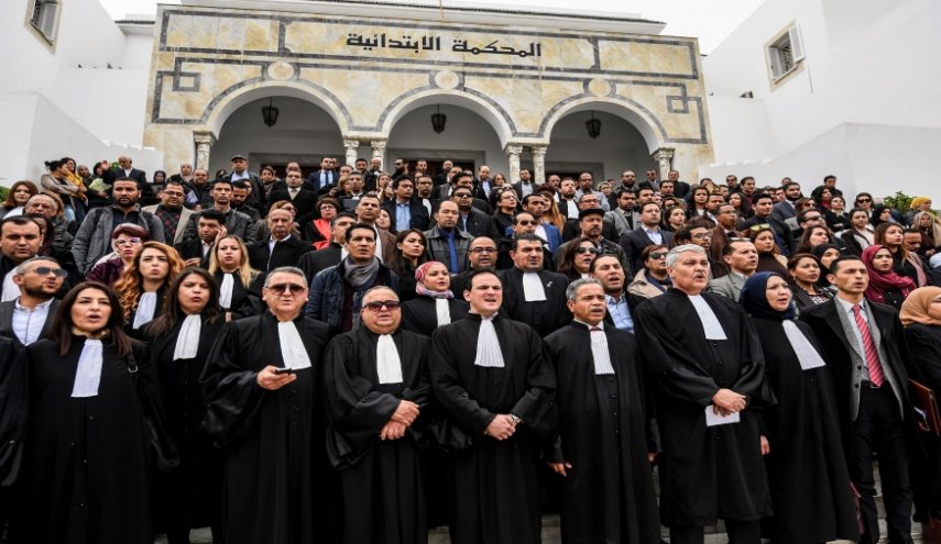 ​​​​​​​اعلان يوم غضب في تونس على خلفية الاعتداء على المحامين