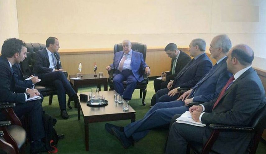 وزير الخارجية السوري يلتقي نظراءه في نيويورك