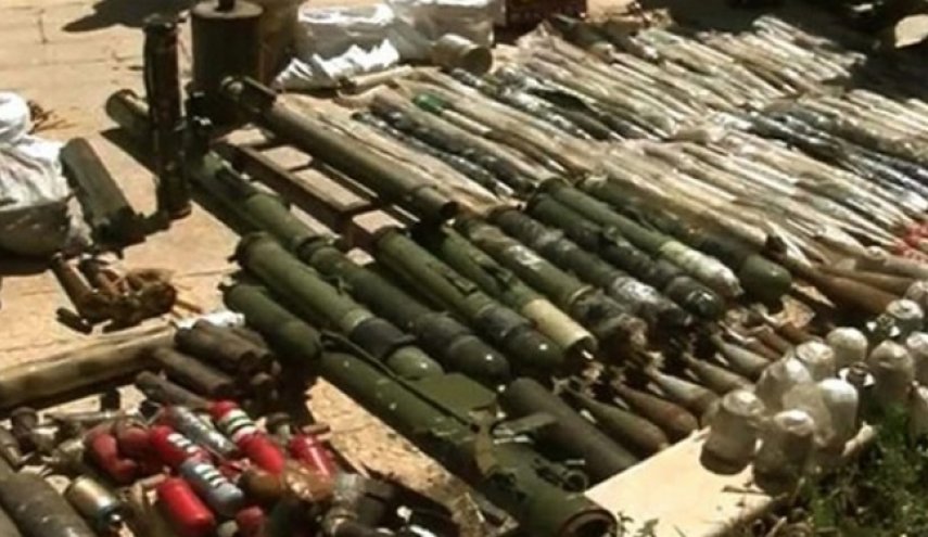 ضبط أسلحة متنوعة لمجرمي داعش غرب الأنبار