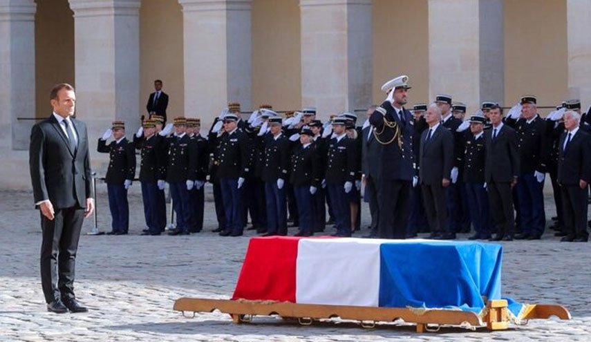 مراسم تشییع جنازه ژاک شیراک در پاریس برگزار شد