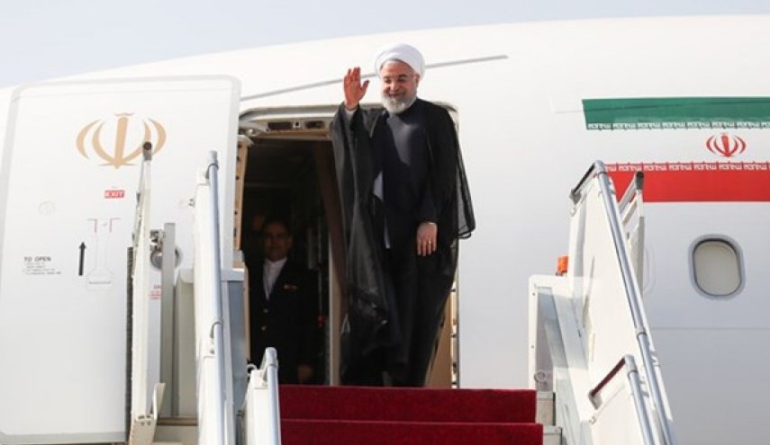 الرئيس روحاني يتوجه الى ارمينيا
