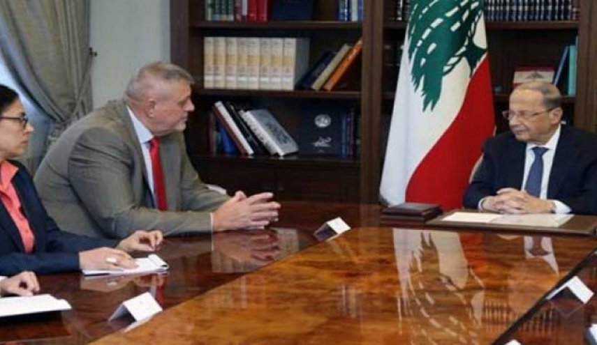 رئیس‌جمهور لبنان در جلسه با نماینده سازمان ملل از عملیات حزب‌الله دفاع کرد