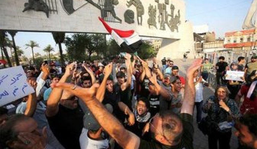 ناآرامی در میدان التحریر بغداد