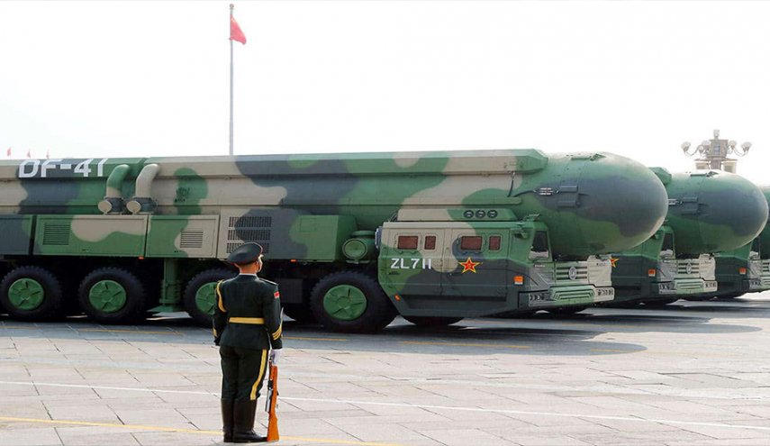 الصين تكشف عن أحدث صاروخ حربي عابر للقارات