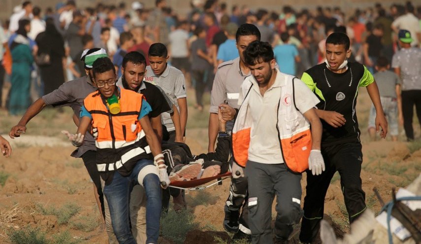 استشهاد شاب فلسطيني برصاص الإحتلال في قطاع غزة