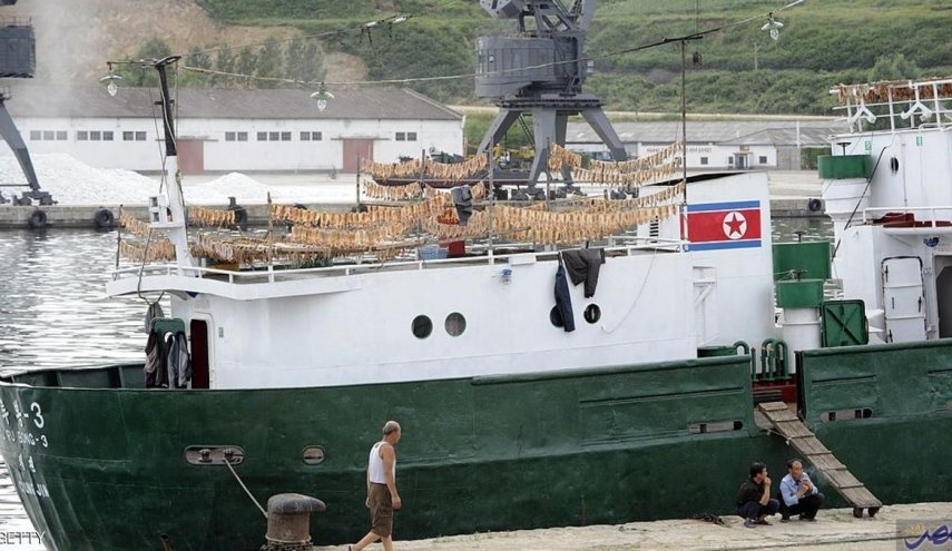 غرق سفينة كورية شمالية بعد اصطدامها بزورق دورية ياباني