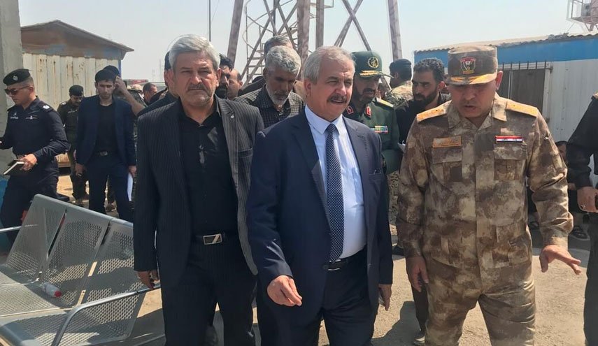 وزیر کشور عراق از مرز شلمچه دیدن کرد