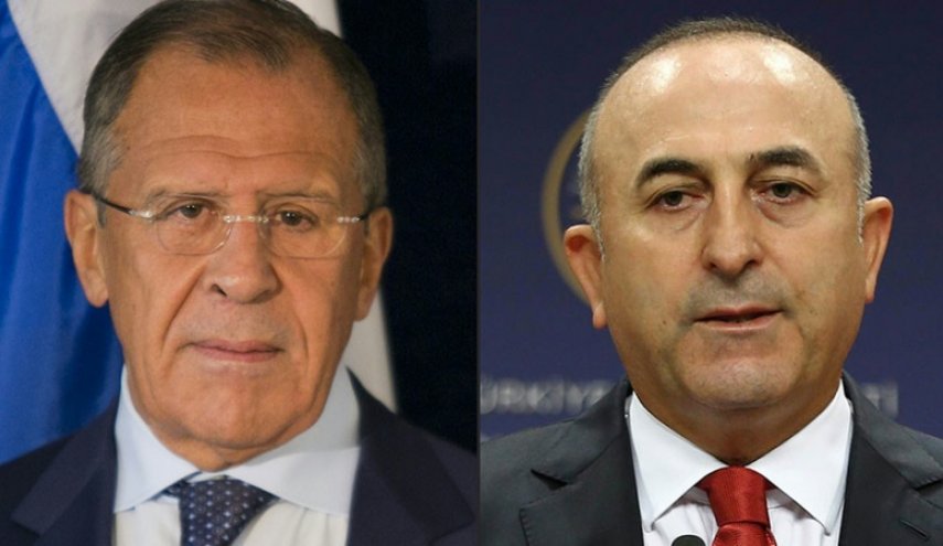 گفت‌وگوی تلفنی وزرای خارجه روسیه و ترکیه درباره شمال سوریه
