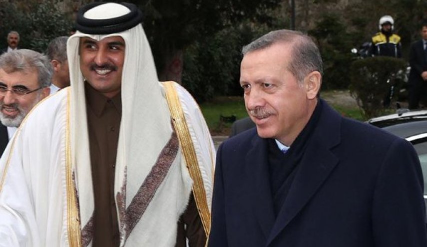 أمير قطر يتصل بالرئيس التركي لمناقشة الوضع في سوريا