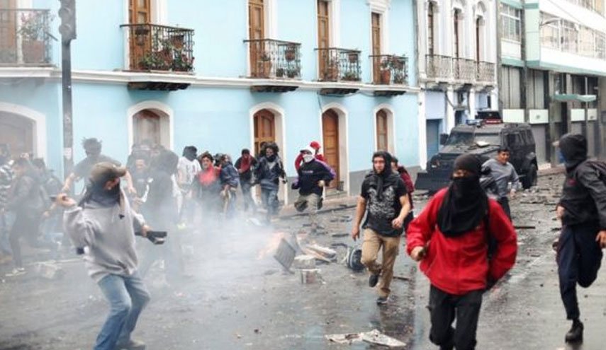 ناآرامی‌ها در اکوادور/ 5 نفر کشته شدند