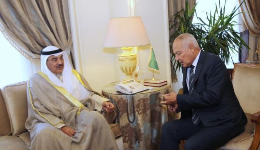 وزير خارجية الكويت وابو الغيط ينسقان حول سوريا