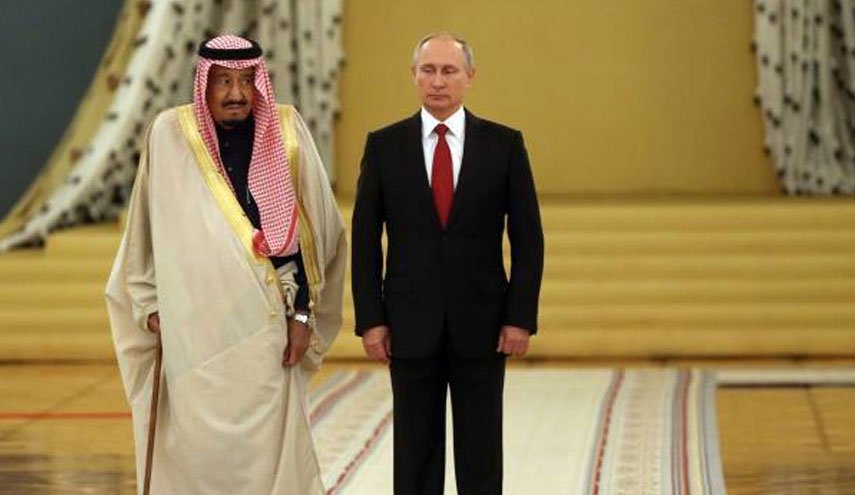 سخنان پوتین در دیدار با شاه عربستان 