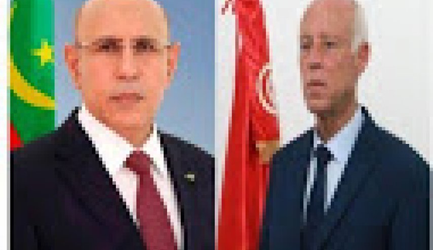 ولد الغزواني يهنئ الرئيس التونسي المنتخب
